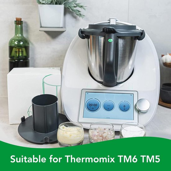 Allecto Plus - Blender Splash Guard Deksel, Anti Splash Keuken Mixer Cover voor Thermomix TM6 TM5, Vervanging Accessoire, Gemakkelijk te Reinigen. — afbeelding 3