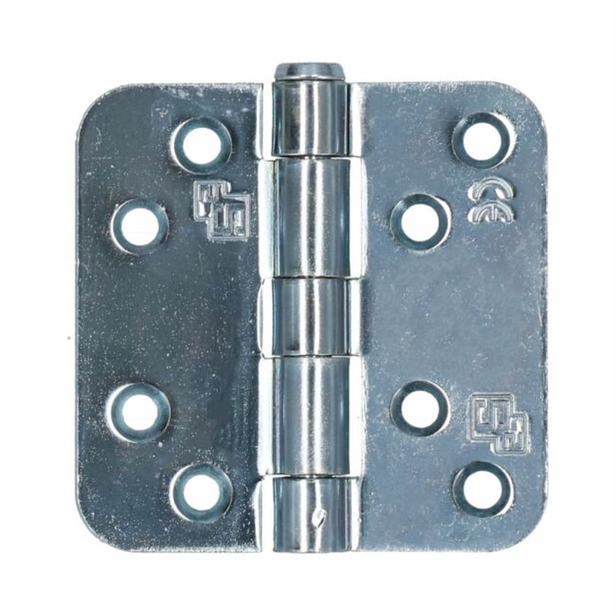 Kogelscharnier - Zilver - Staal - VEILIG - VEILIG Kogellager6511 ronde hoek 76x76mm staal