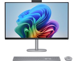 "HP OmniStudio X NGAI 32-c1005nb Intel Core Ultra 7 258V 80 cm (31.5"") 3840 x 2160 Pixels Alles-in-��n-pc 32 GB LPDDR5x-SDRAM 1 TB SSD Windows 11 Home Wi-Fi 7 (802.11be) Zilver"