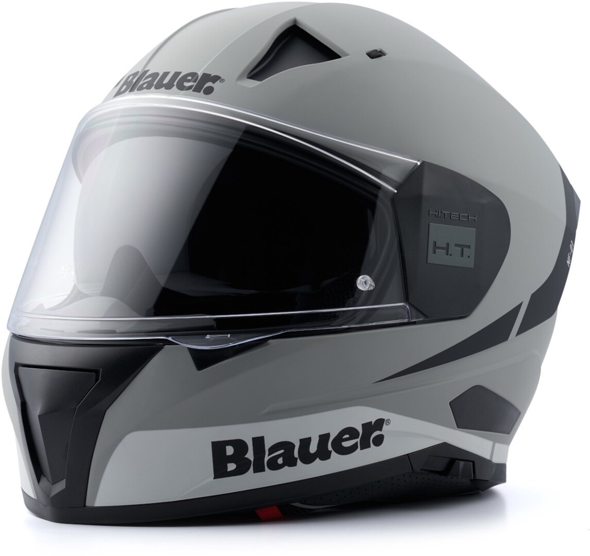 Blauer Naca NF01A Mat Grijs Integraalhelm - Maat S - Helm