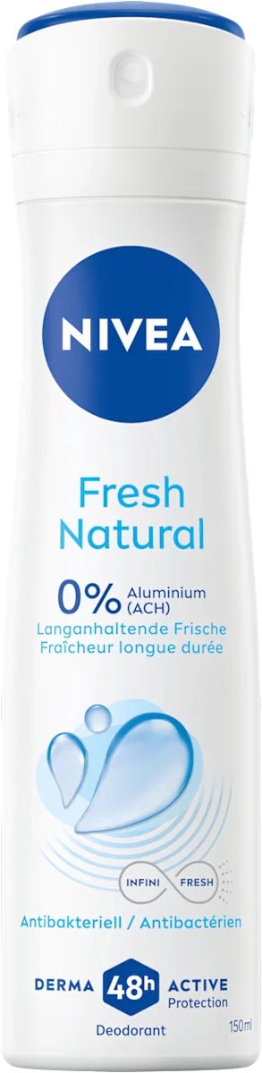NIVEA Fresh Natural Deodorant Spray 150 ml