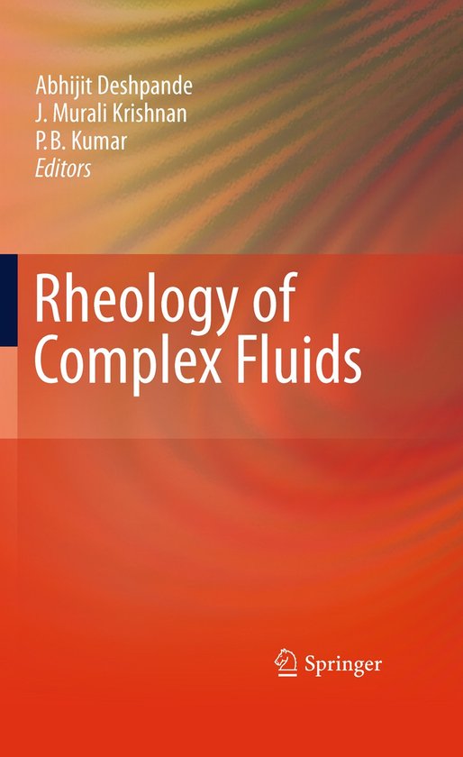 Rheology of Complex Fluids - cover