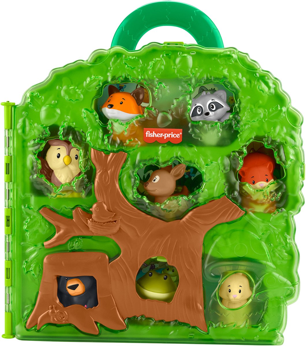 Little People Transportkoffer Bosvrienden