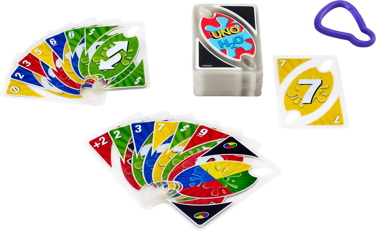 Mattel Games Uno H2O To Go - Kaartspel — afbeelding 3