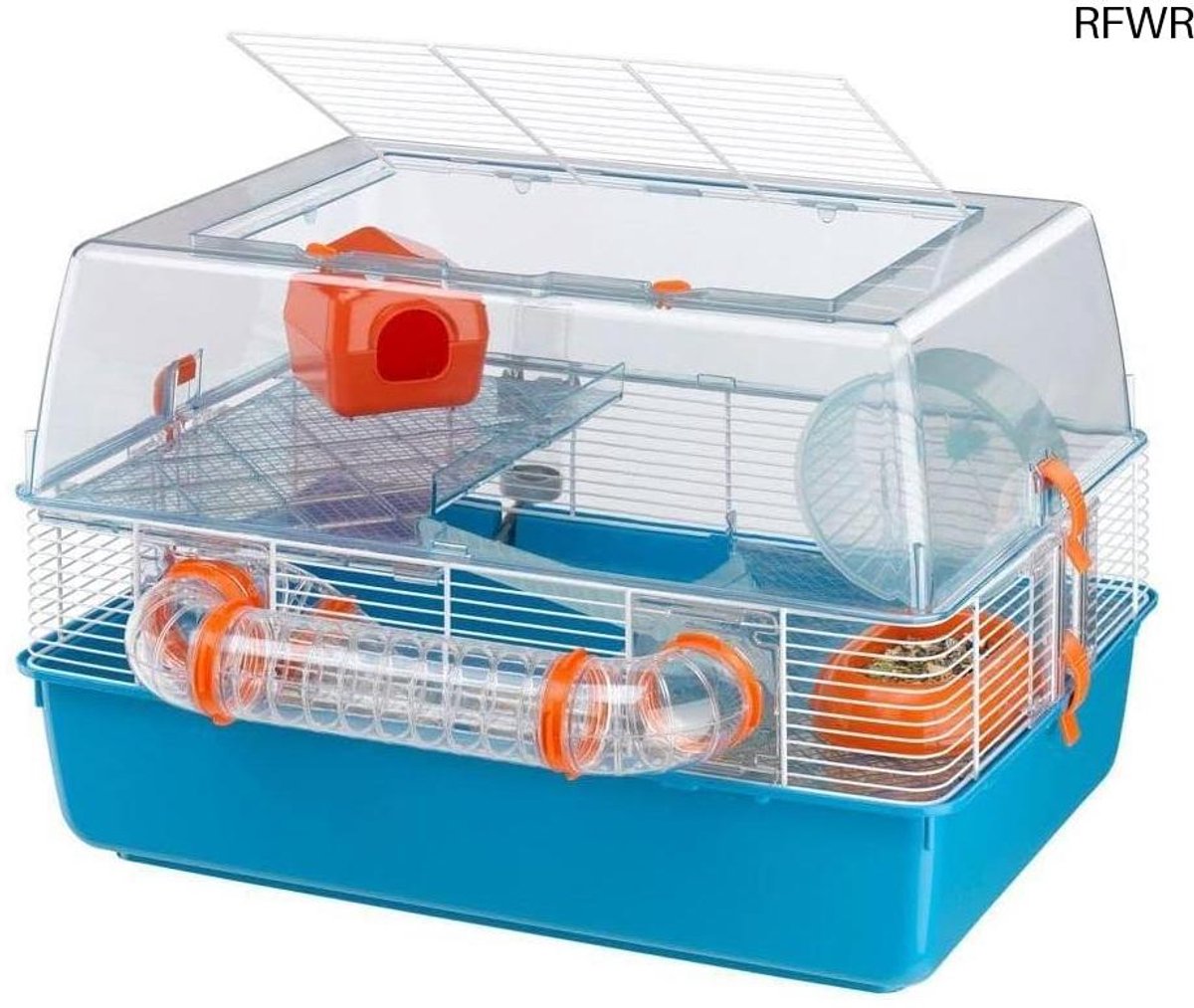 RFWR® Grote Modulaire Hamsterkooi met Drie Niveaus - Makkelijk Schoon te Maken