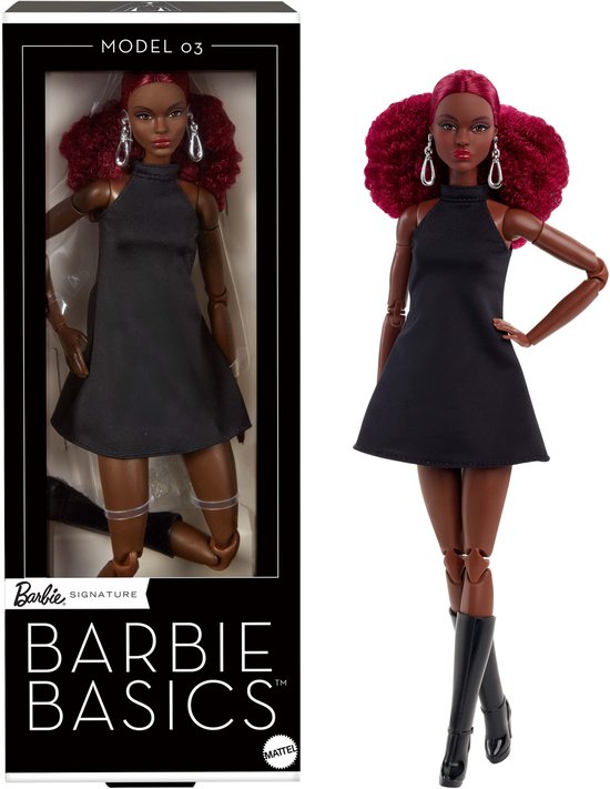 Barbie Morena Curvy Signature Basics-pop Zwart