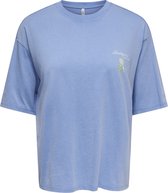 ONLY - ONLSHANIA S/S PRINT TOP BOX JRS Dames Top