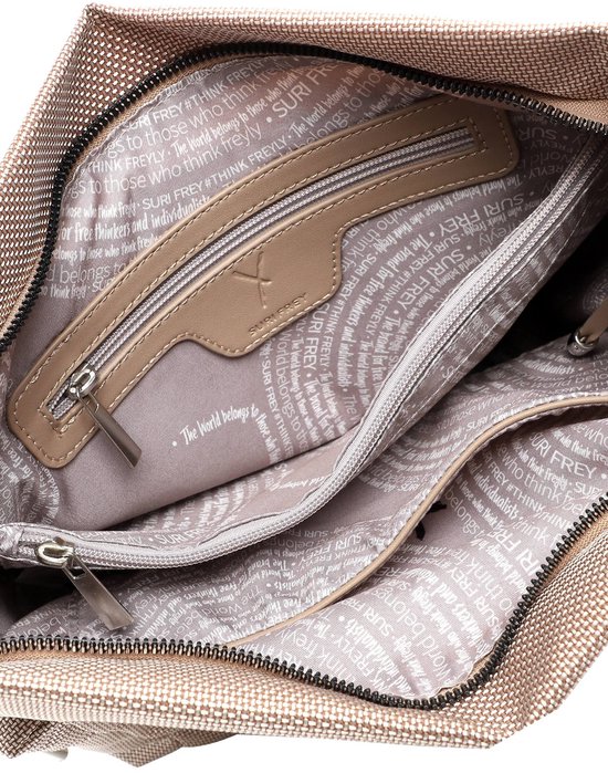 SURI FREY sac à épaule bandoulière Suri Sports Marry Crossover Bag Cream beige