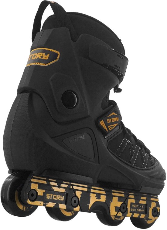 Patins à roues alignées agressifs Story Noir / Or