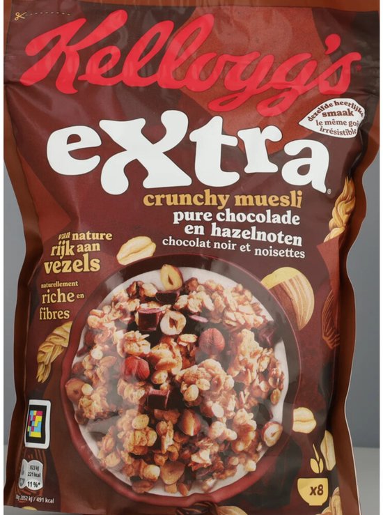 Kellogg's Extra Dark Chocolate - 2 x 375 gr - Voordeelverpakking