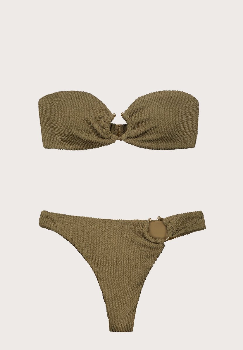 Bandeau Bikinitopje Dames - Zwart - Strapless Bikini Top - Zonder Bandjes - Comfortabele Fit — afbeelding 2