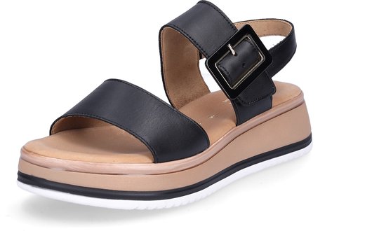 Gabor -Dames - zwart - sandalen - maat 38