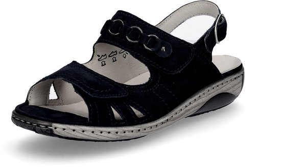 Waldläufer Damen Sandale bequem Garda in blau