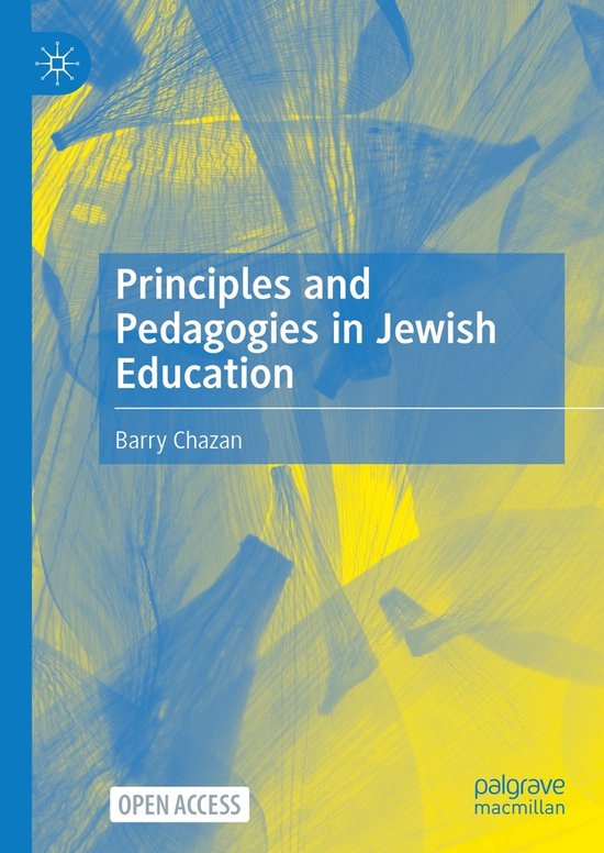 Principles and Pedagogies in Jewish Education - cover