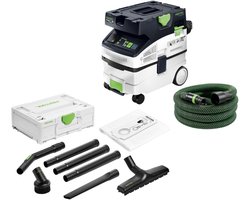 Festool CTL MIDI I CLEANTEC mobiele stofafzuiger 1200 watt 15 l stofklasse L ( 578309 ) + 7-delige standaard reinigingsset ( 577257 )