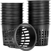 Allecto Plus - 20 stuks Hydrocultuur Plantenmanden voor Grondloze Teelt en Balkontuinen met Kunststof Bloempotten - Hydroponische Tuinaccessoires