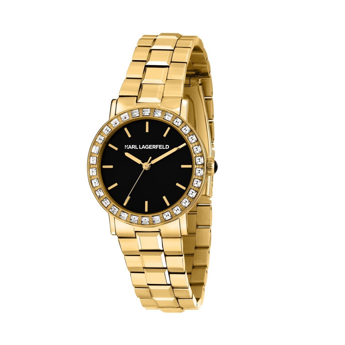 Karl Lagerfeld - R0553100508 - Polshorloge - Dames - Kwarts - Crystals