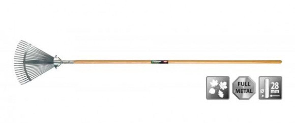 Polet bladhark verstelbaar 22T/410mm met steel