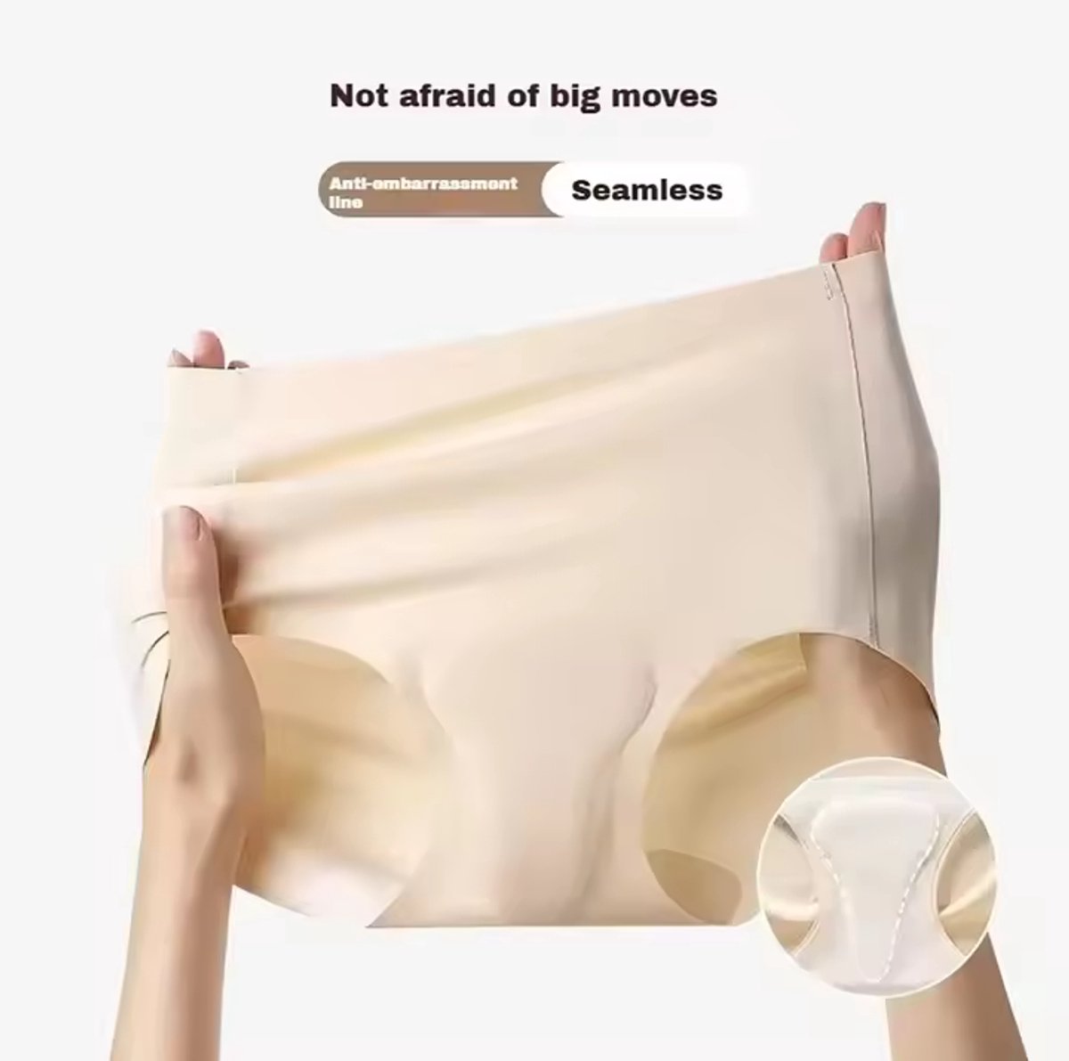 Anti Camel Toe Onderbroek Slip maat M/L Elastisch Naadloos Thong Kameel Teen Concealer voor Legging