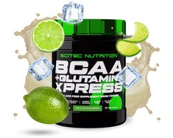Scitec Nutrition Scitec Nutrition ® - BCAA + Glutamine Xpress (300 gram - Mojito) - Mint/Lime - 25 doseringen - aminozuren - aminozuur - bcaa - l-isoleucine - l-leucine - l-valine - poeder