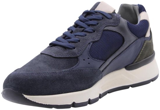 Nero Giardini - Schoenen - Blauw - Heren - Maat 42 -
