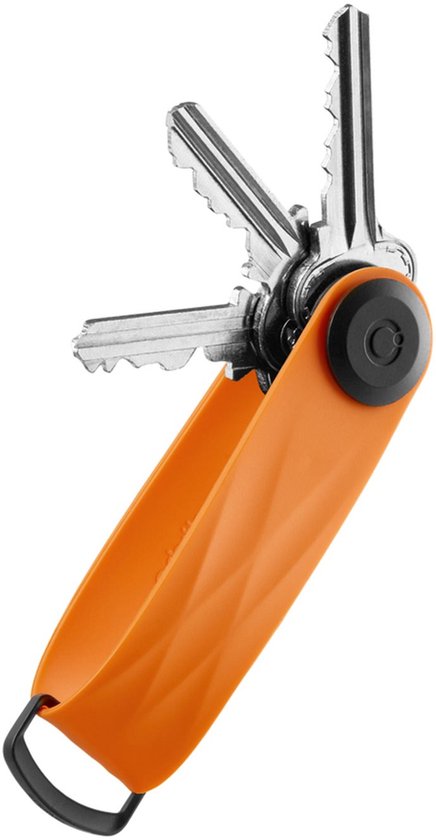 ORBITKEY | Organisateur de clés Active | léger | Porte-clés | Sac à clés | Mandarine | Orange