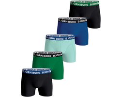 Björn Borg Cotton Stretch Heren Boxers (5-pack) - Multicolour - Maat M