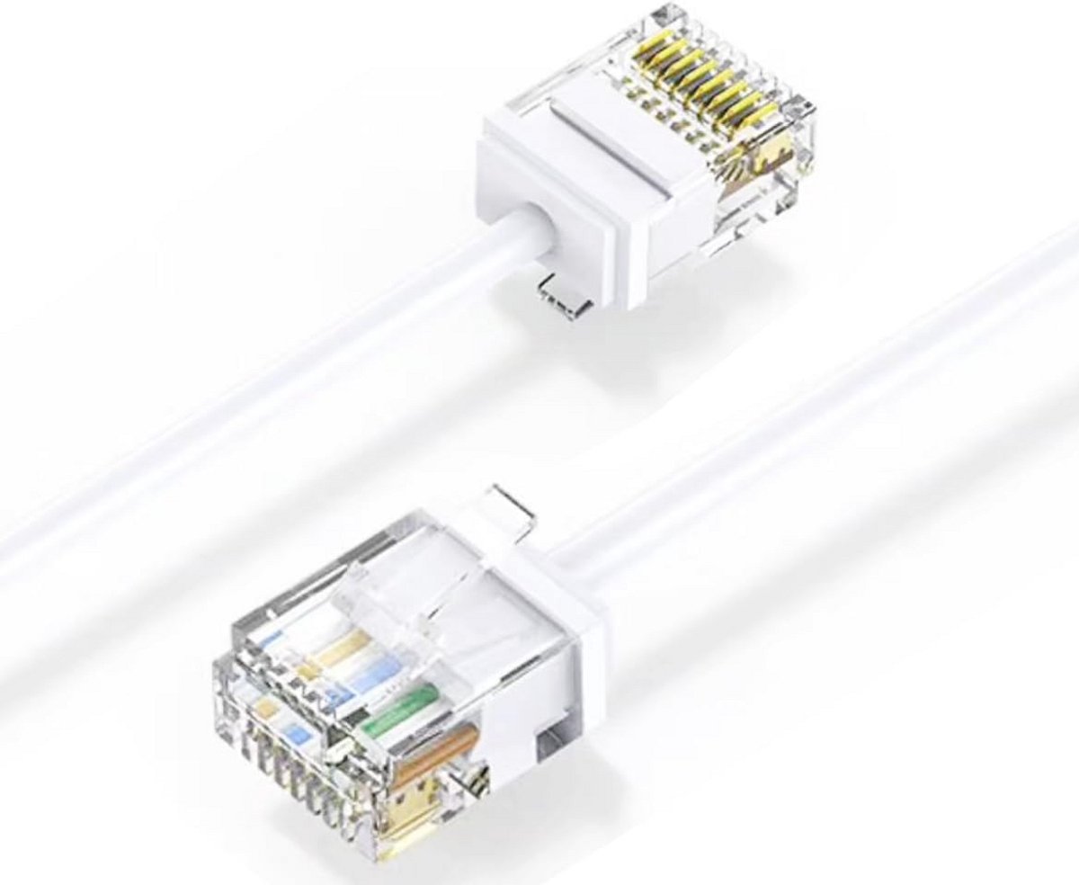 Image of 25m Ultra Slim Cat 6 Ethernetkabel – Hoogwaardige LAN Kabel voor Snelle Verbindingen