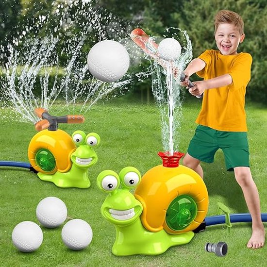 Watersproeier voor kinderen | Waterspeelgoed | Tuin | Honkbalset | Waterspel | Zomer | Nunu's®