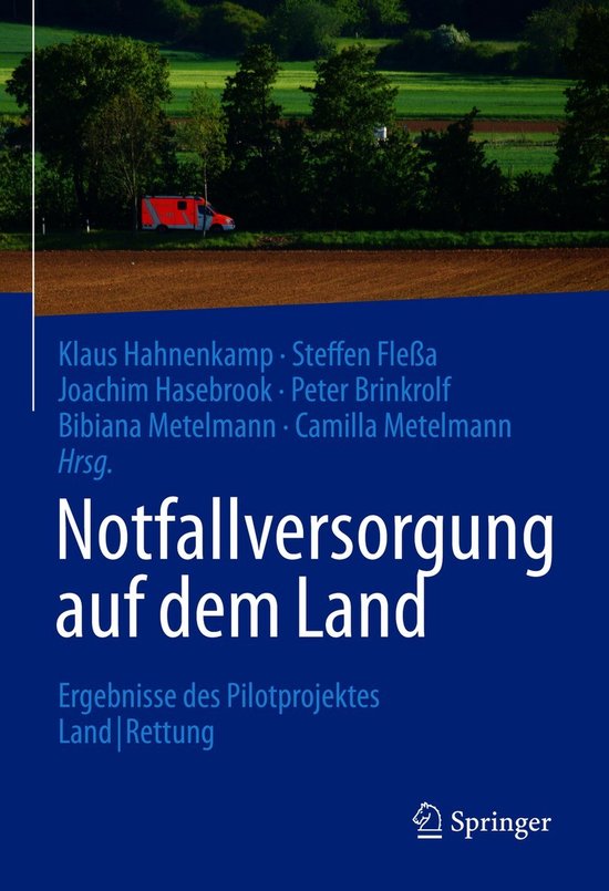 Notfallversorgung auf dem Land - cover