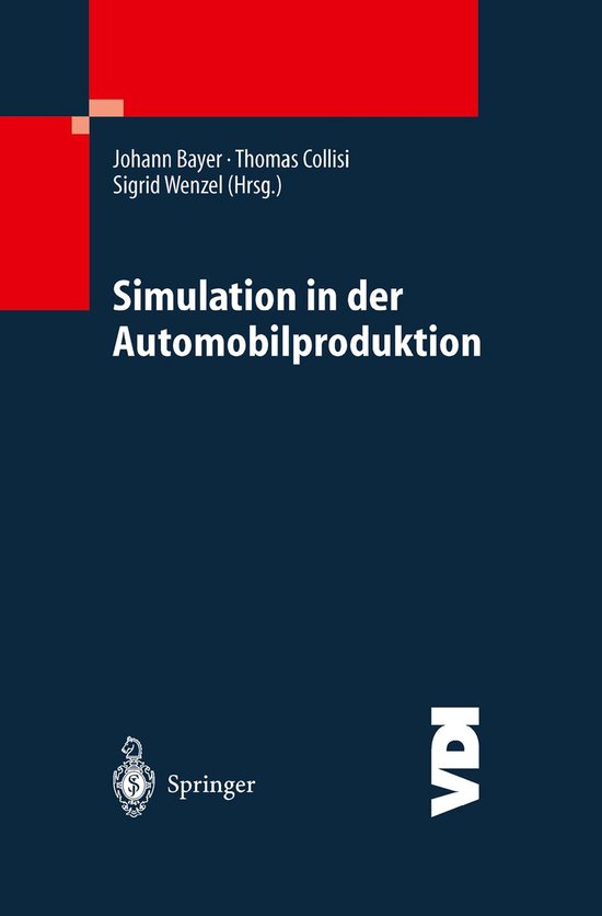 Simulation in der Automobilproduktion - cover