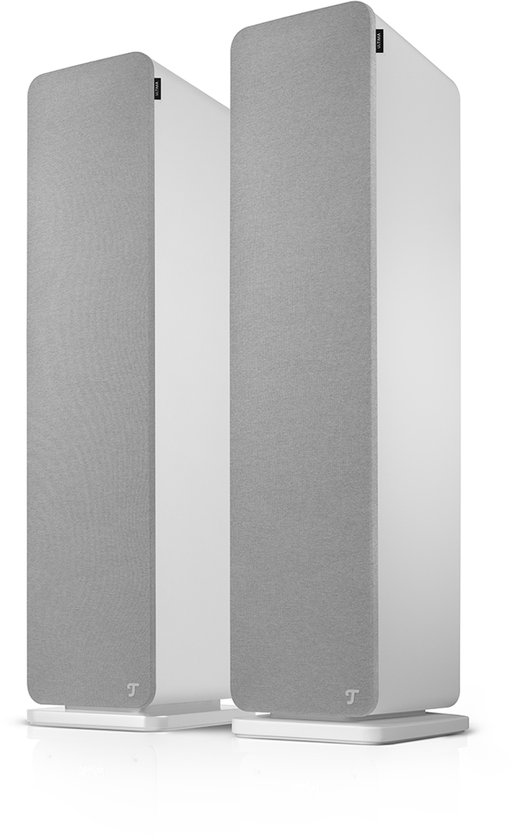 Teufel Ultima 40 Mk4 - hifi stereo vloerstaande speakers - 3-kanaals systeem - Kevlar midrange driver met faseplug en aparte - wit van Teufel — afbeelding 4