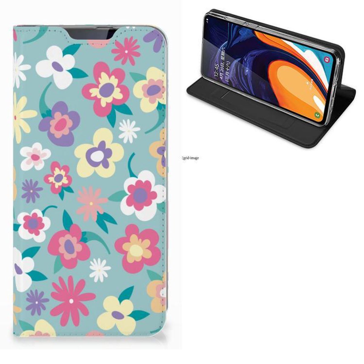 Samsung Galaxy A60 Smart Cover Flower Power