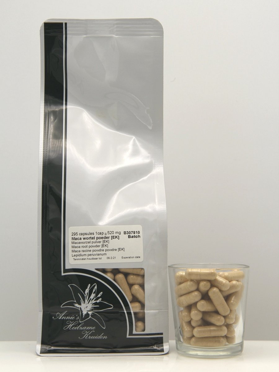 Goedkoopste Maca wortel capsules 295 stuks