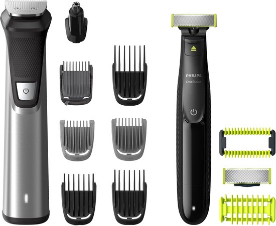 Philips 9000 series MG9720/90 - Multigroom 13-in-1, gezicht, haar en lichaam incl. OneBlade