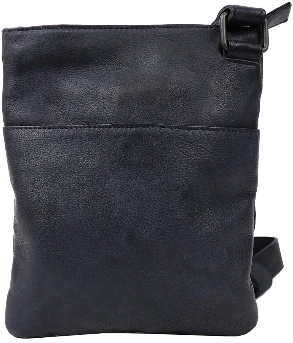 Bear Design Doris Flat Crossbodytas / Schoudertasje - Navy Blauw