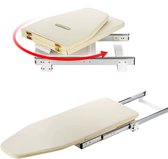 Arredamenti Italia Italia Ironing board for the wall 633 STIRO JOLLY wood-lockable-cherry finish Ar-It the heart of the wood Cherry 108 x 40 x H86 cm