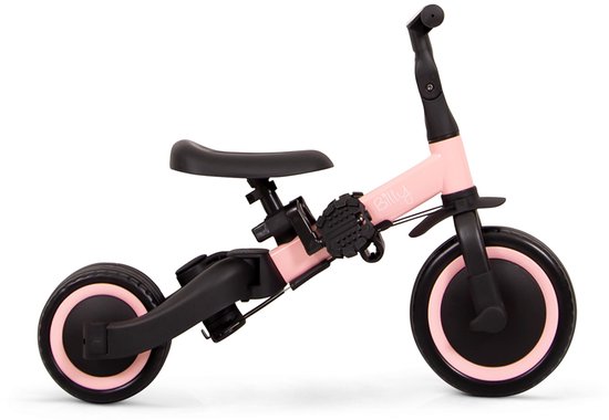 Billy 4-en-1 Vélo pour Enfants avec Barre de Poussée Gio Gris - Jeux - Jouets Billy 4-en-1 Vélo pour Enfants avec Barre de Poussée Gio Gris - Jeux - Jouets