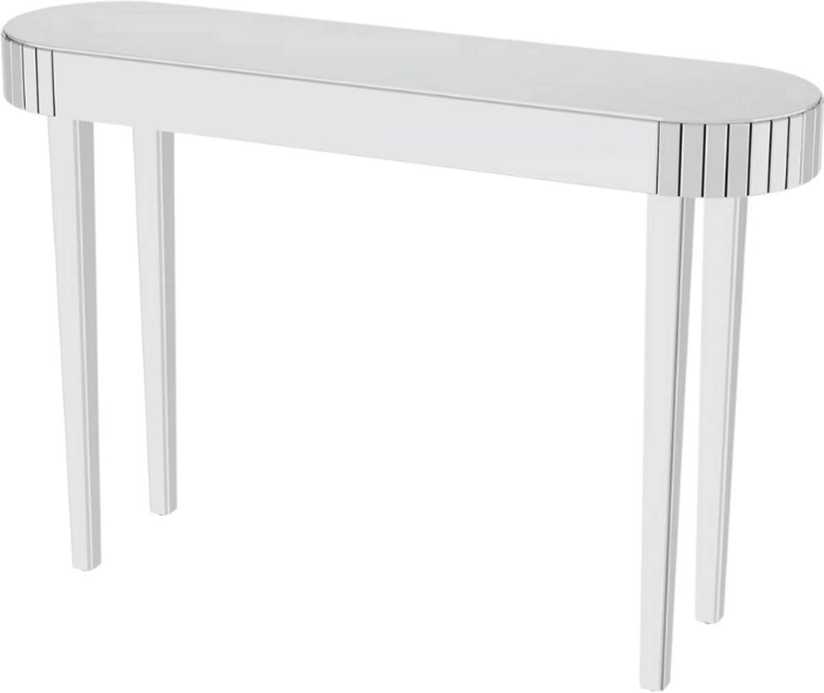 Consoletafel Teroni Opulence - Haltafel - Wandtafel - Zilver - Sidetable - 120cm