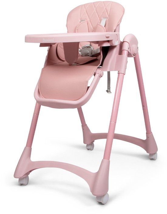 Baninni Kinderstoel - Meegroeistoel Roma Roze