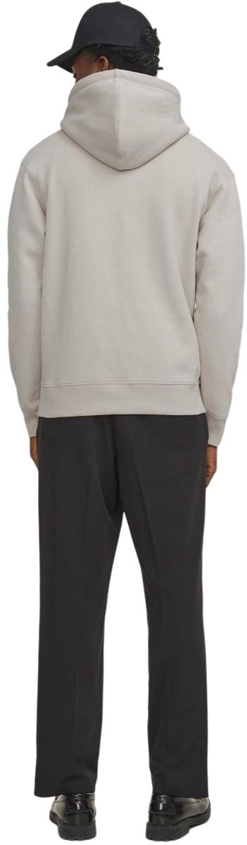 JACK & JONES Star jj sweat hood regular fit - heren hoodie katoenmengsel met capuchon - beige — afbeelding 16