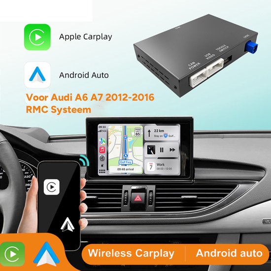 TAFFIO Für Audi A1 S1 8X RMC 10 Touch Android Navi GPS Carplay Androidauto Einbau Navigationsgeraet S00cx0jn