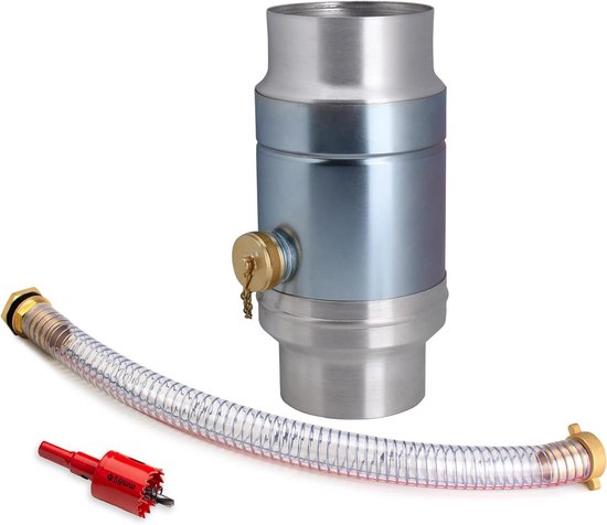 Regenwaterverzamelaar, regenton, 70-110 mm, met 1 m slang