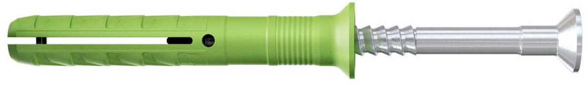 Fischer 532756 N Green 6 x 60/30 S K NV Spijkerplug 60 mm 6 mm 1 set(s)