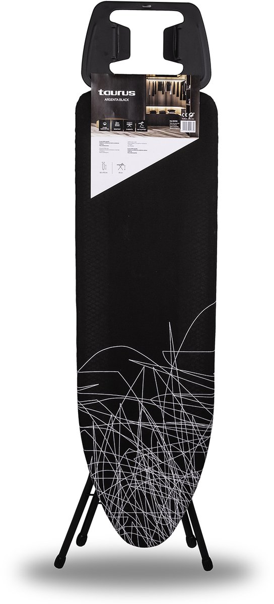 Goedkoopste STIER - Strijkplank - Argenta - Zwart