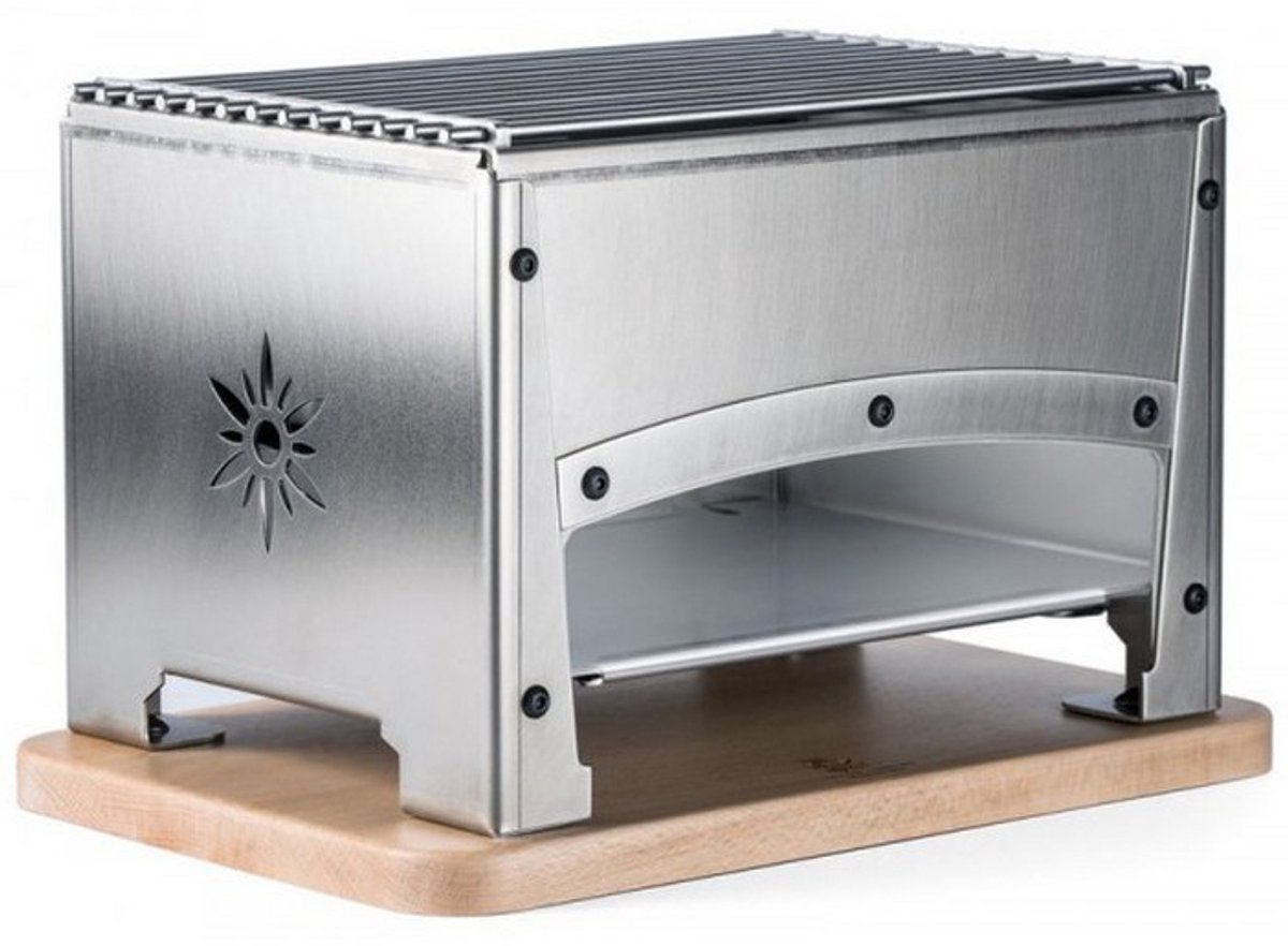 Tafelbarbecue op houtskool 33x22cm - tellier - brasi-f