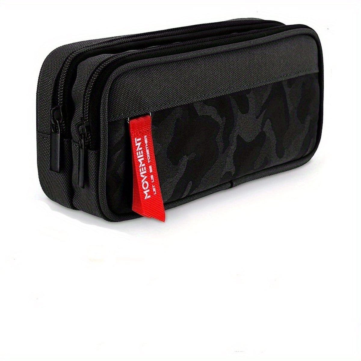 Etui voor studenten - Multifunctionele etui met grote capaciteit | Grote pennenzak tas organizer voor briefpapier | Transparante lederen organizer container voor potlood | Grote capaciteit briefpapier