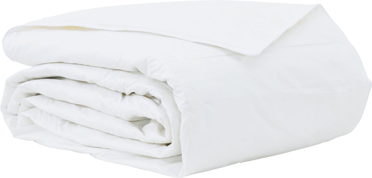 vidaXL - Zomer - Deken - Wit - 200 - x - 200 - cm - Veer