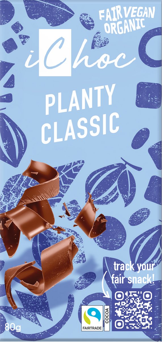 Ichoc Planty classic vegan bio 80 Gram