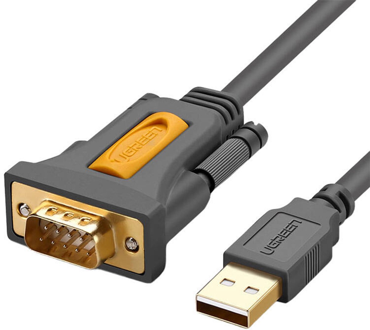 UGREEN - USB 2.0 naar RS-232 Serieel kabeladapter - 9 pins - 2 meter